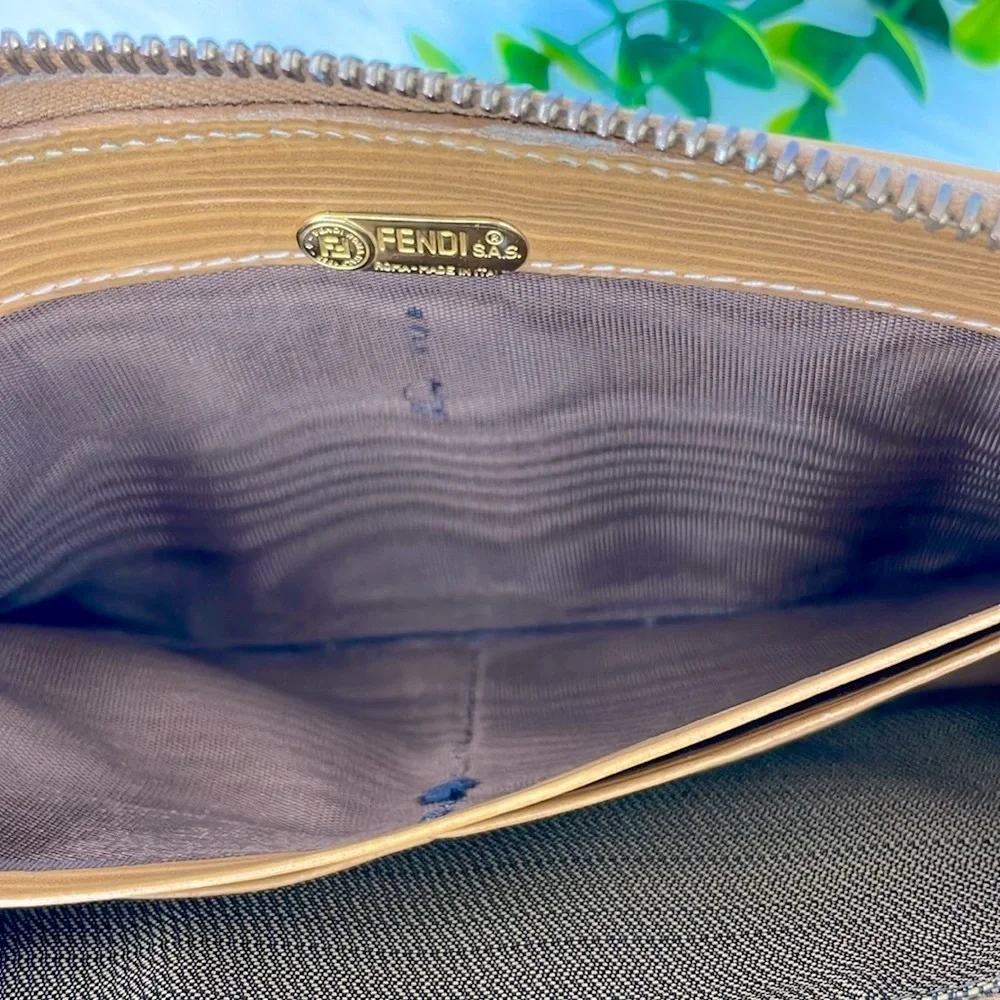 Fendi Zucca Zippy‎ Wallet